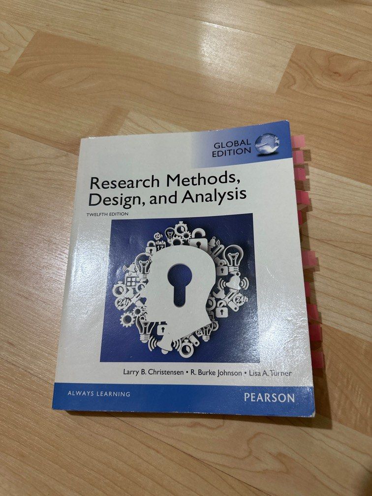 research methods design and analysis twelfth edition