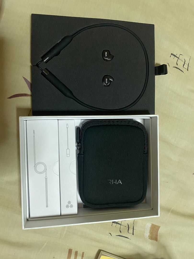 RHA T20 WIRELESS BLACK - ヘッドフォン