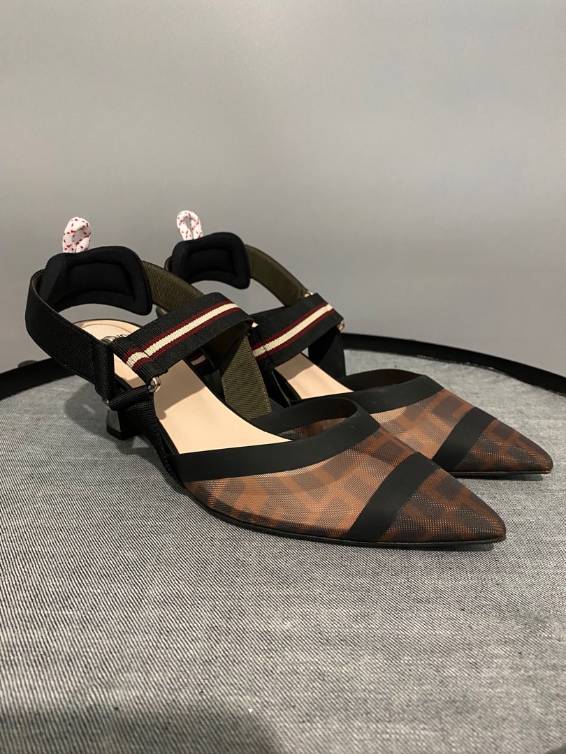 Fendi slingback shoes store