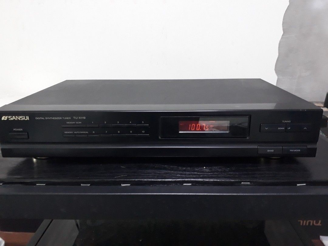 Sansui Synthesizer Tuner TU-X119, Audio, Soundbars, Speakers ...