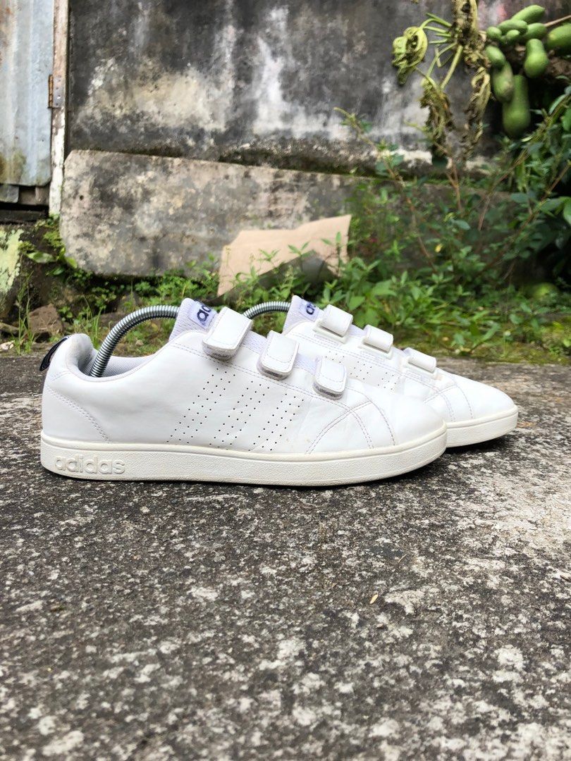 Sepatu Adidas Neo Advantage Velcro Leather Second Ori