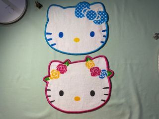 [SET] Authentic Sanrio Hello Kitty Die-Cut Face Towels