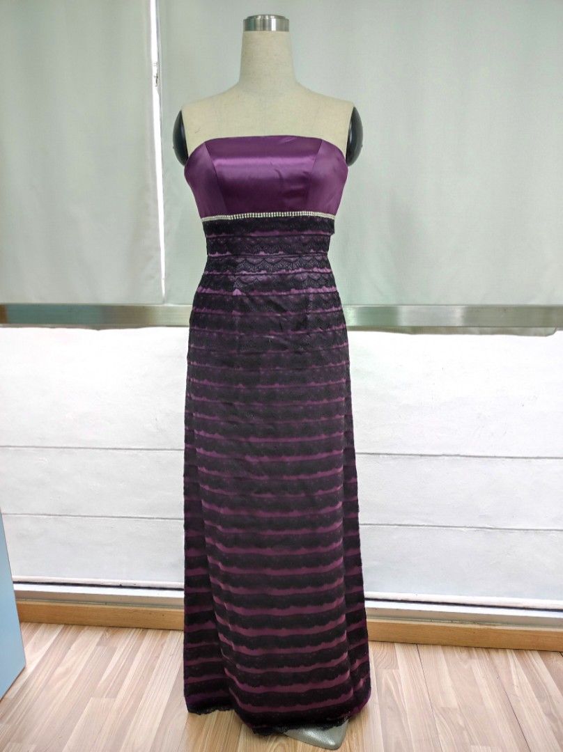 Purple sheath dress shop