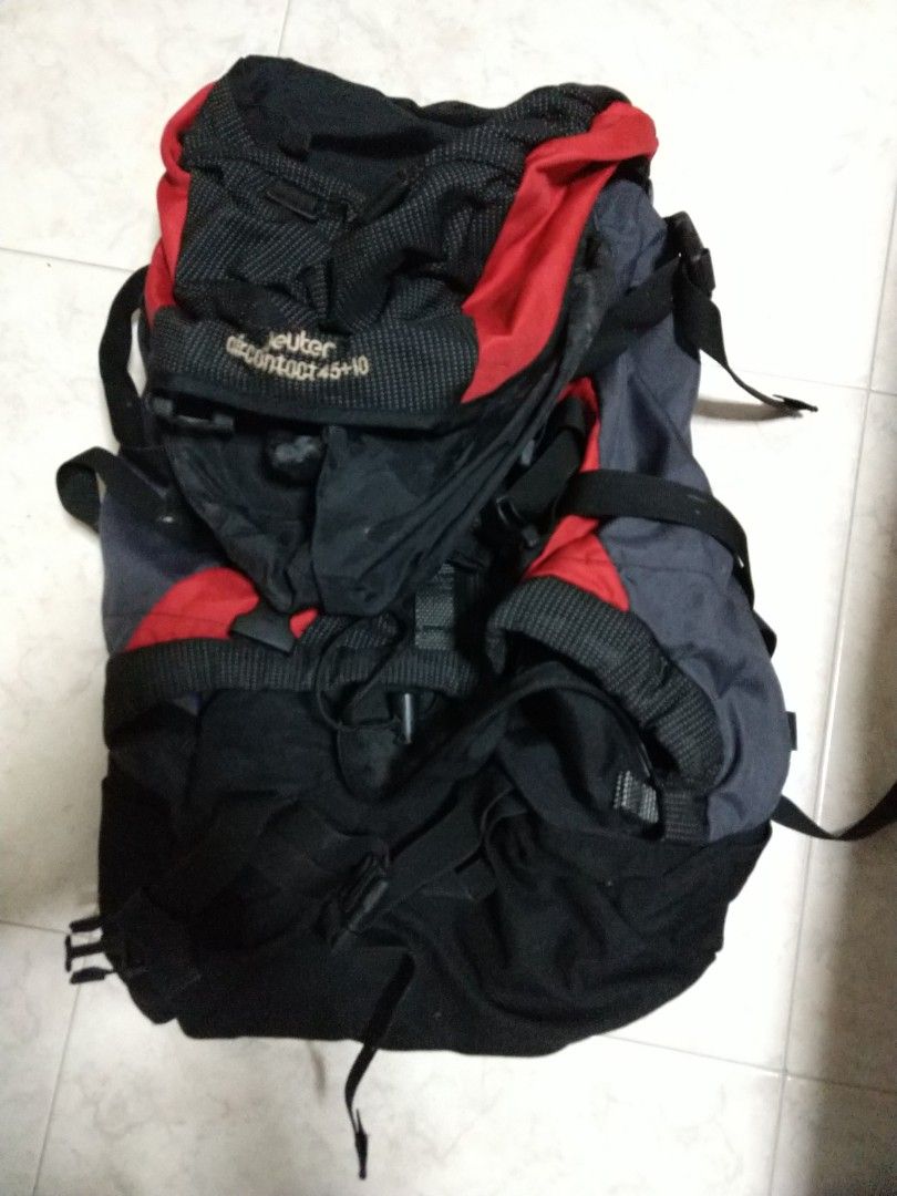 Sleeping bag, hiking backpack, Sports Equipment, Hiking Camping