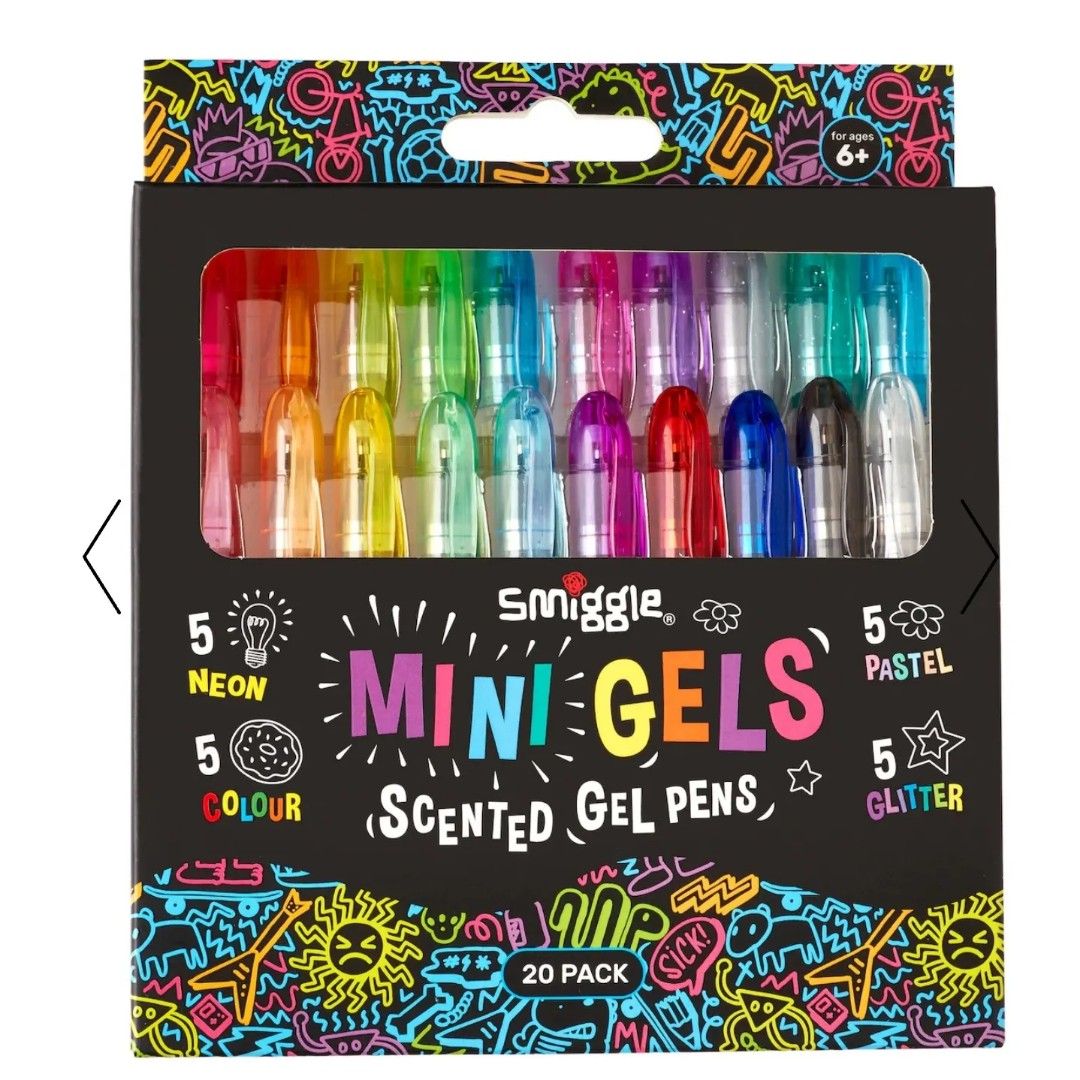 Smiggle scented gel pens x 30 clearance