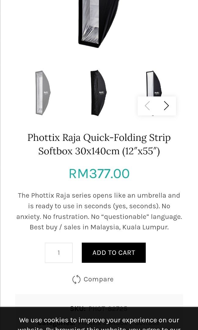 Softbox lighting, Photography, Cameras on Carousell