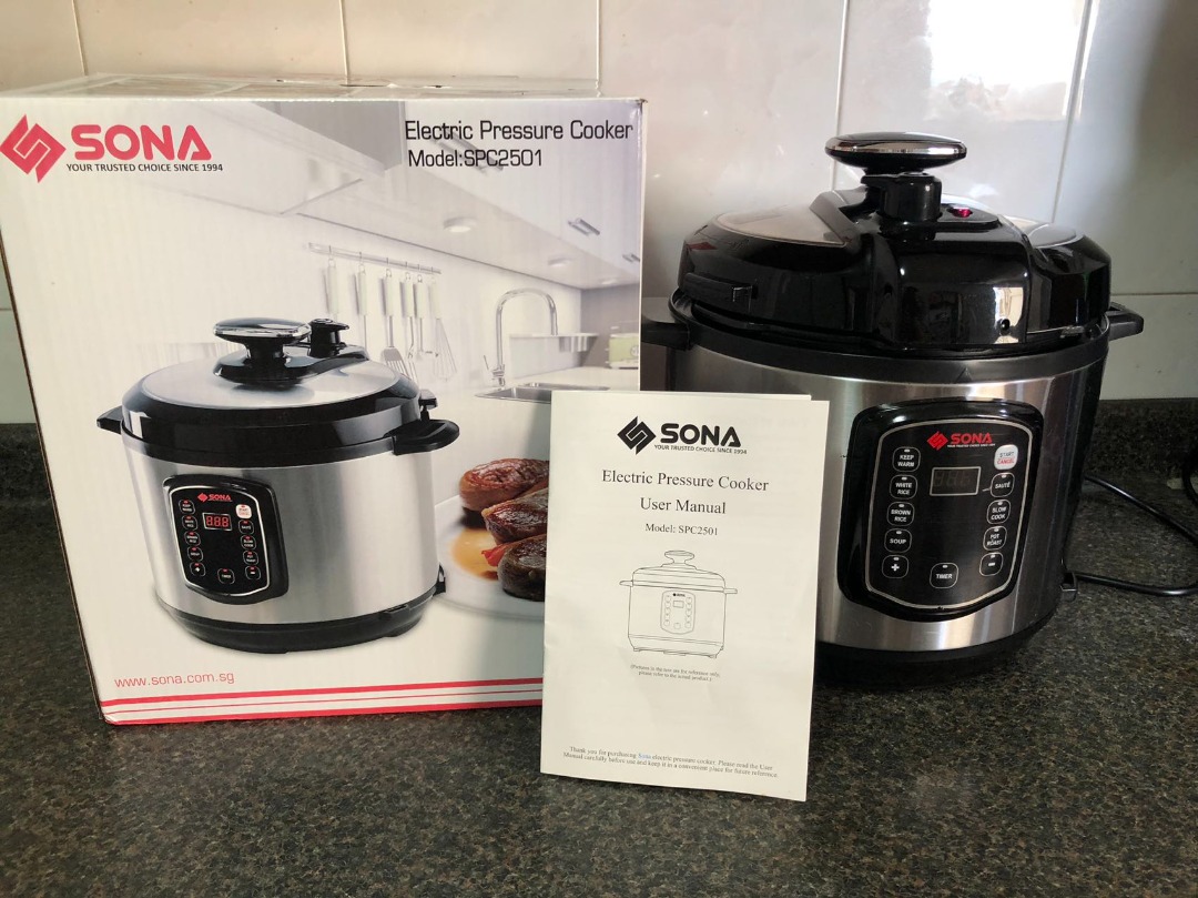 Sona spc 2501 pressure cooker manual shop