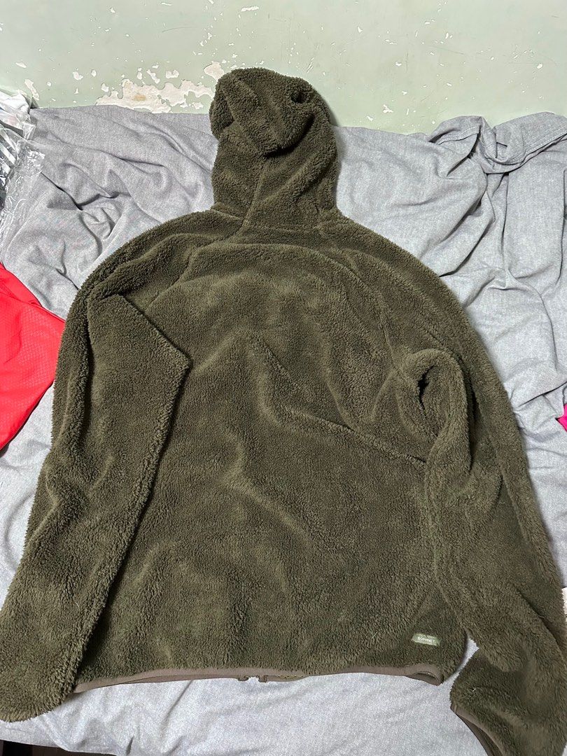 SOPHNET PILE FLEECE ZIP UP, 男裝, 外套及戶外衣服- Carousell