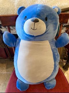 Squishmallow 18” Blue Bear 🐻 Limited Edition 💙 soft toy plush plushie squishmallows 12 14 16 18 24 inch big huge hugmee giant plushy hug mee squishy💥100% AUTHENTIC