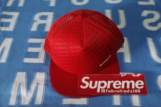 Supreme, Accessories, Supreme Starter Xodus Red 5panel Hat Cap Rare Made  In Usa