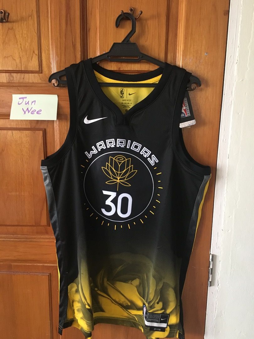 Stephen Curry 2018-19 Golden State Warriors City Edition Jersey