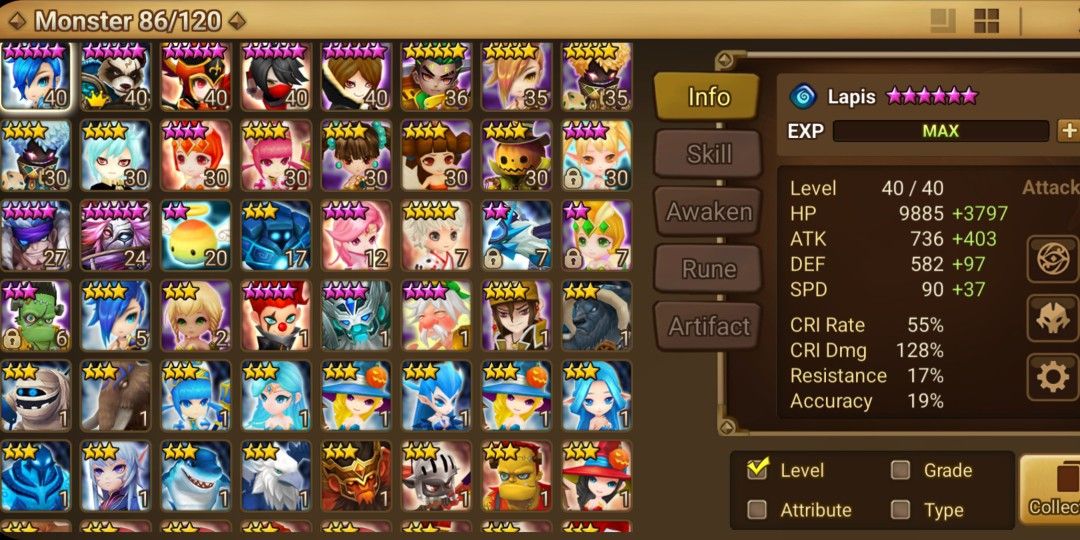 Summoners War Account, Video Gaming, Video Game Consoles, Others on Carousell