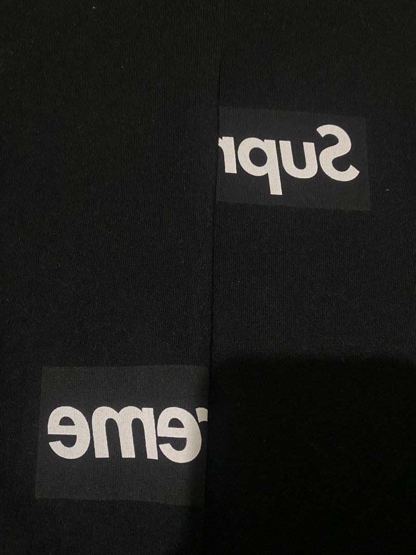 Cdg supreme split bogo on sale