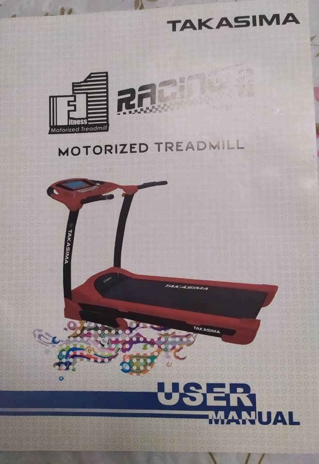 Takasima treadmill user manual 2025