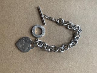 Tiffany & co heart toggle bracelet