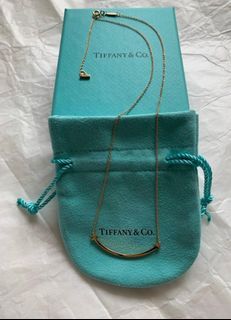 🌟Tiffany T Smile Pendant in Rose Gold Small 玫瑰金T 頸錬