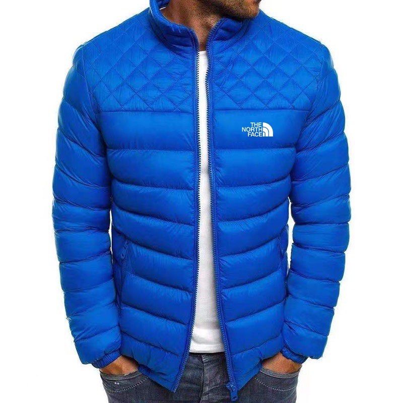 Mens blue clearance north face jacket