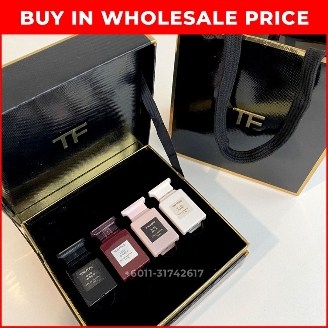 TOM FORD BLACK BOX 4IN1 () GIFT SET EAU DE PARFUM EDP FOR UNISEX  (SQUARE BOX), Beauty & Personal Care, Fragrance & Deodorants on Carousell