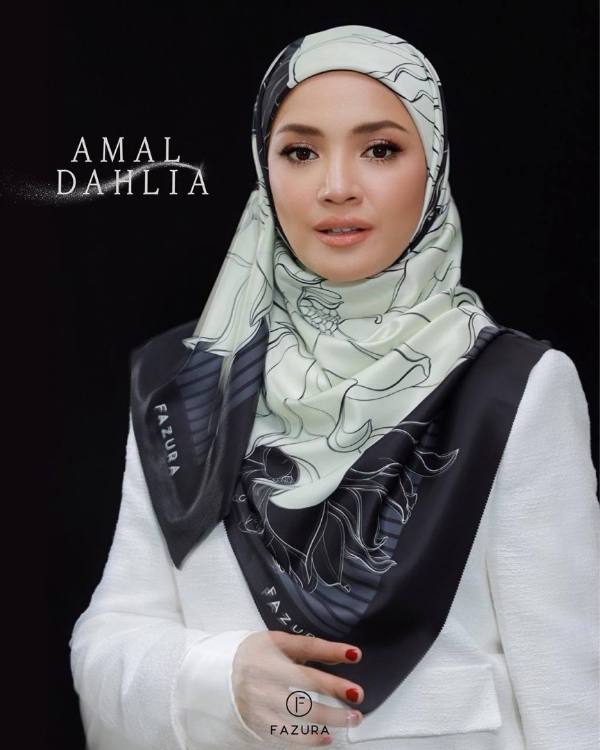 tudung shawl plain