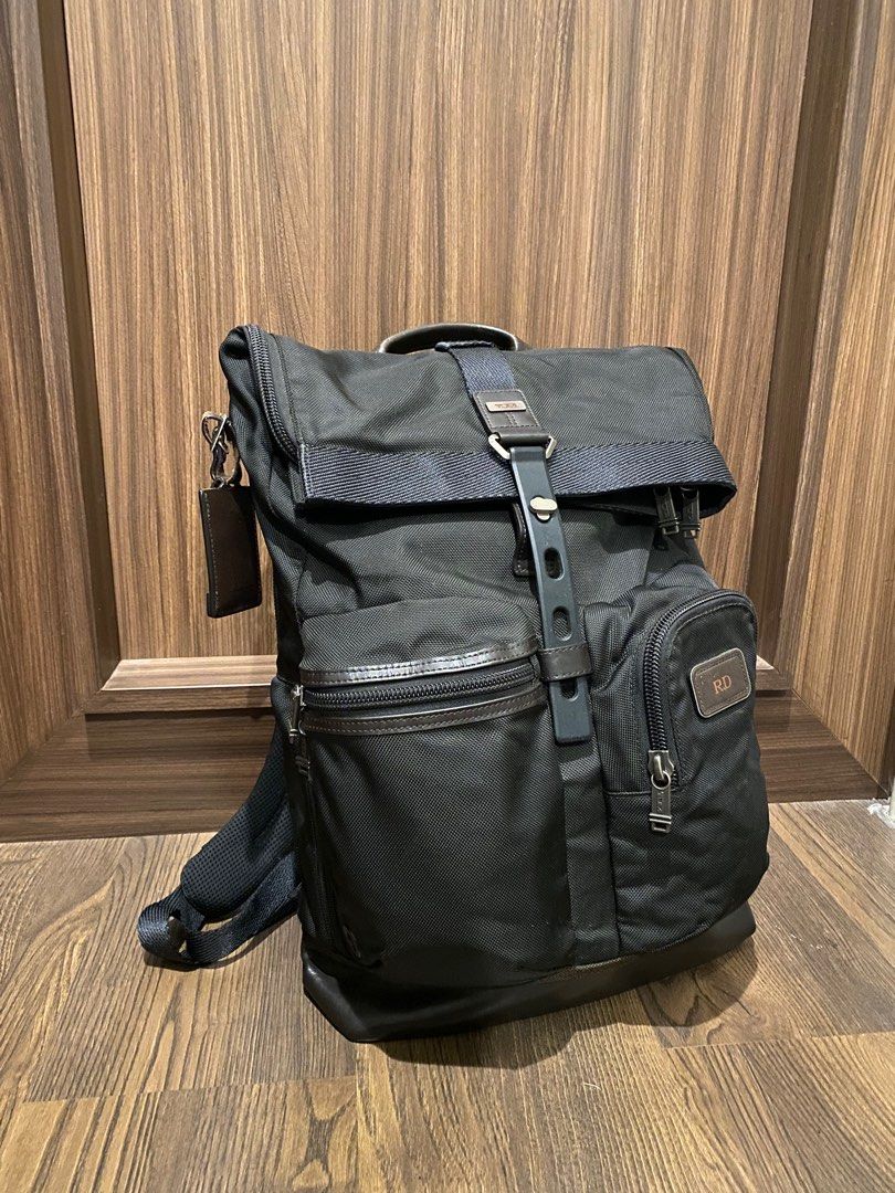 Tumi Cypress roll top backpack original asli 100 Fesyen Pria