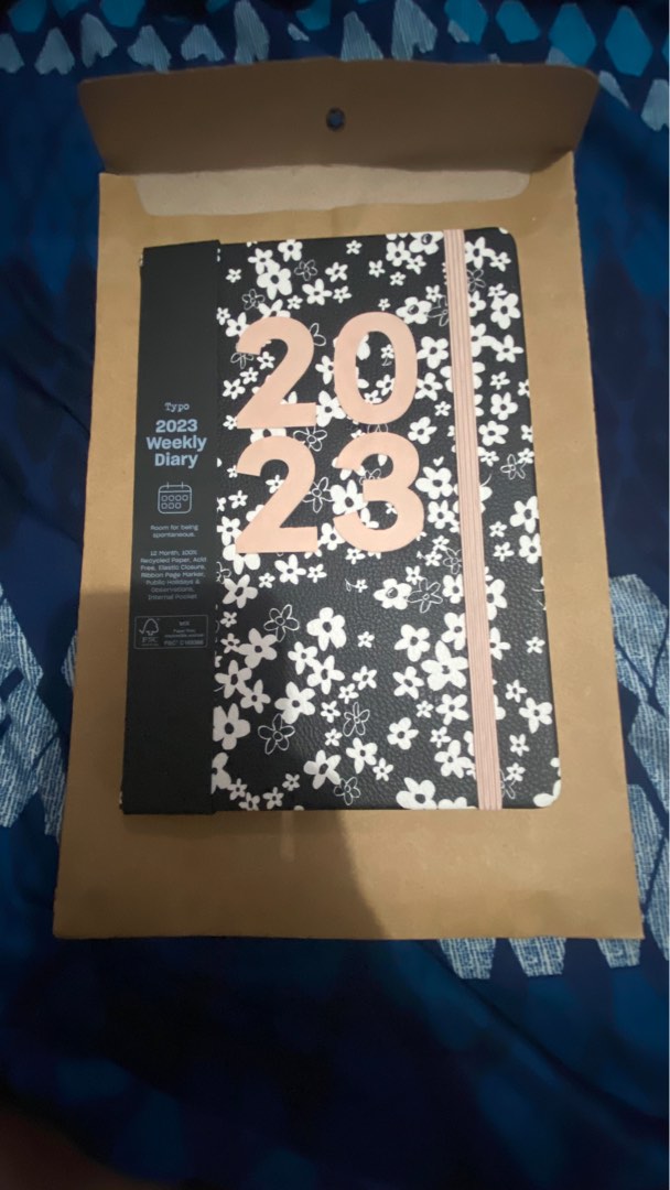 TYPO 2023 Weekly Diary/Planner, Hobbies & Toys, Stationary & Craft