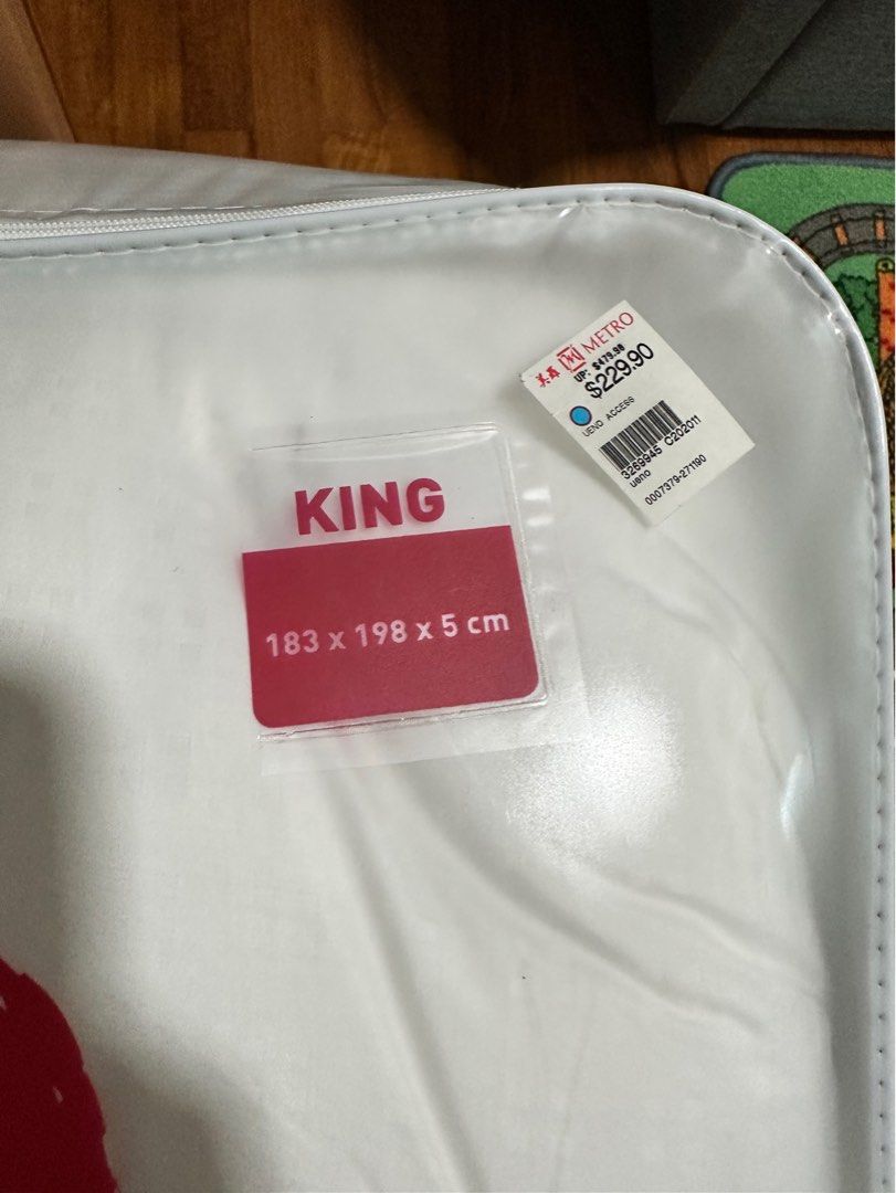 UENO Down Touch Mattress Topper, Furniture & Home Living, Bedding