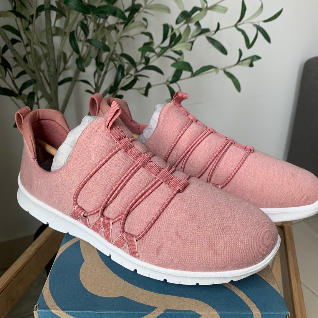 Clarks cloudsteppers pink store