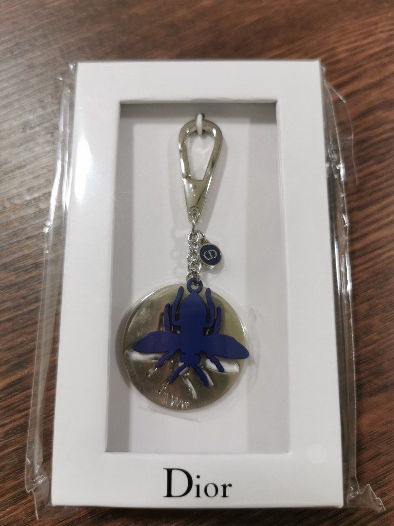 Dior outlet bee keychain