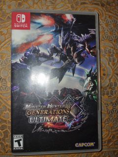 USED - NINTENDO SWITCH CARTRIDGE (MONSTER HUNTER GENERATIONS ULTIMATE)