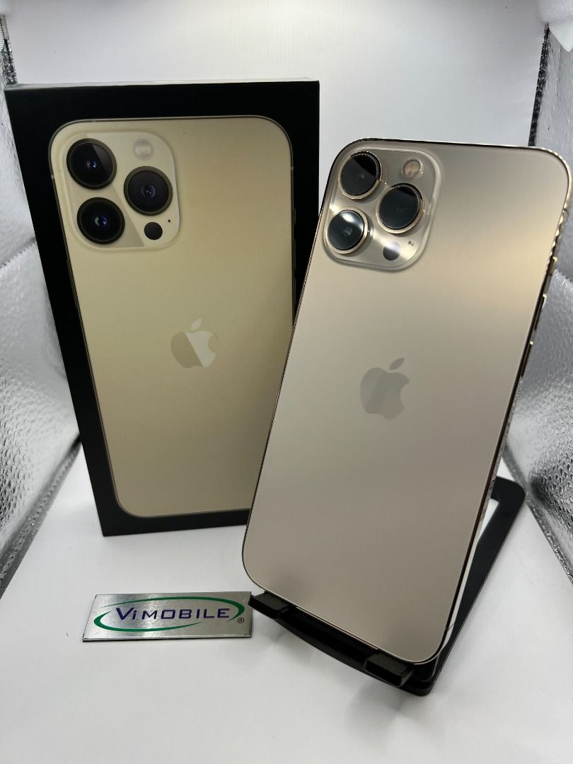 Used iPhone 13 Pro Max 256GB Gold, Mobile Phones & Gadgets, Mobile