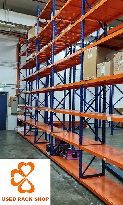 used industrial shelving / used warehouse racking / 2nd hand rack ...