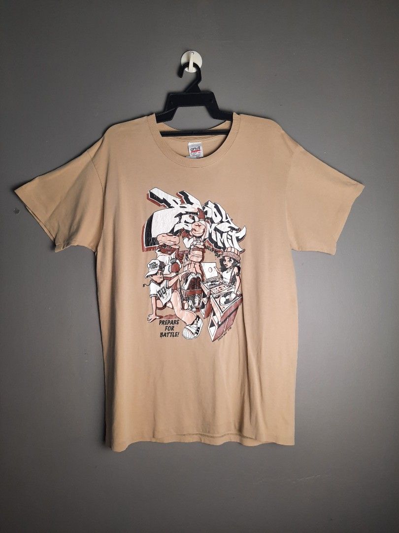 VINTAGE 98 BBOY SUMMIT HIP HOP TSHIRT, Men's Fashion, Tops & Sets