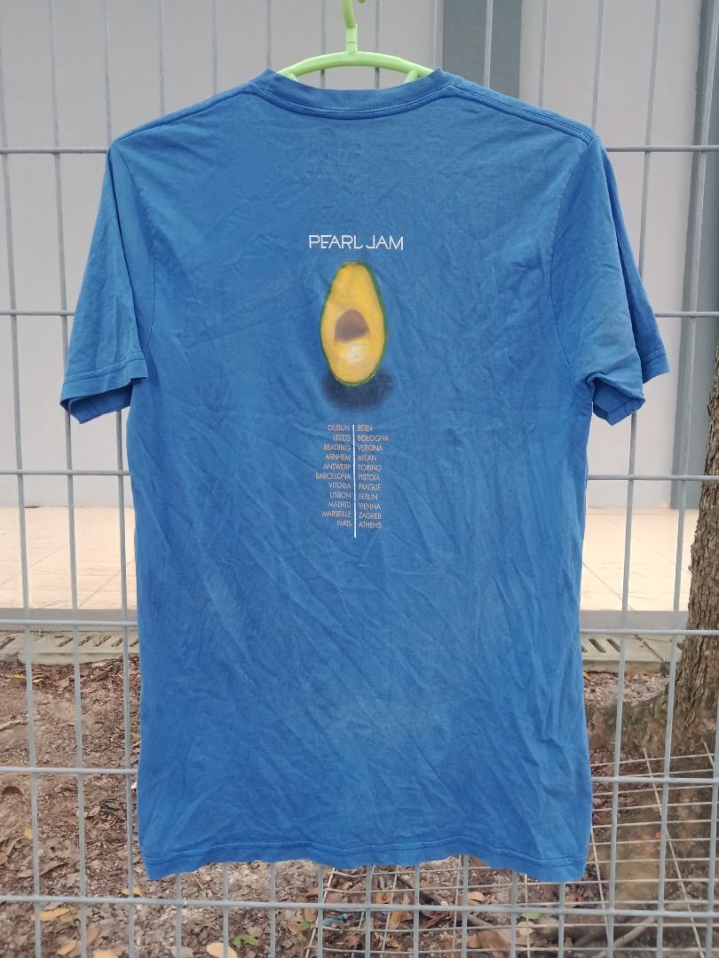Vintage Pearl Jam Avocado Album Tour, Men&rsquo;s Fashion, Tops & Sets