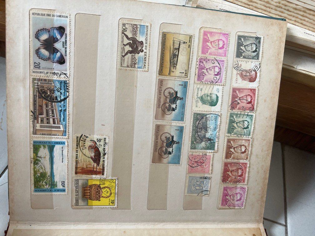 Vintage stamp collections, Hobbies & Toys, Memorabilia & Collectibles