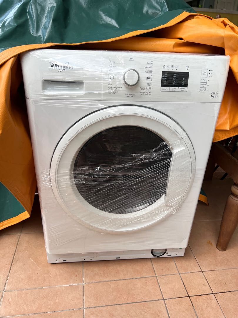 Whirlpool Combo Washer & Dryer, TV & Home Appliances, Washing Machines