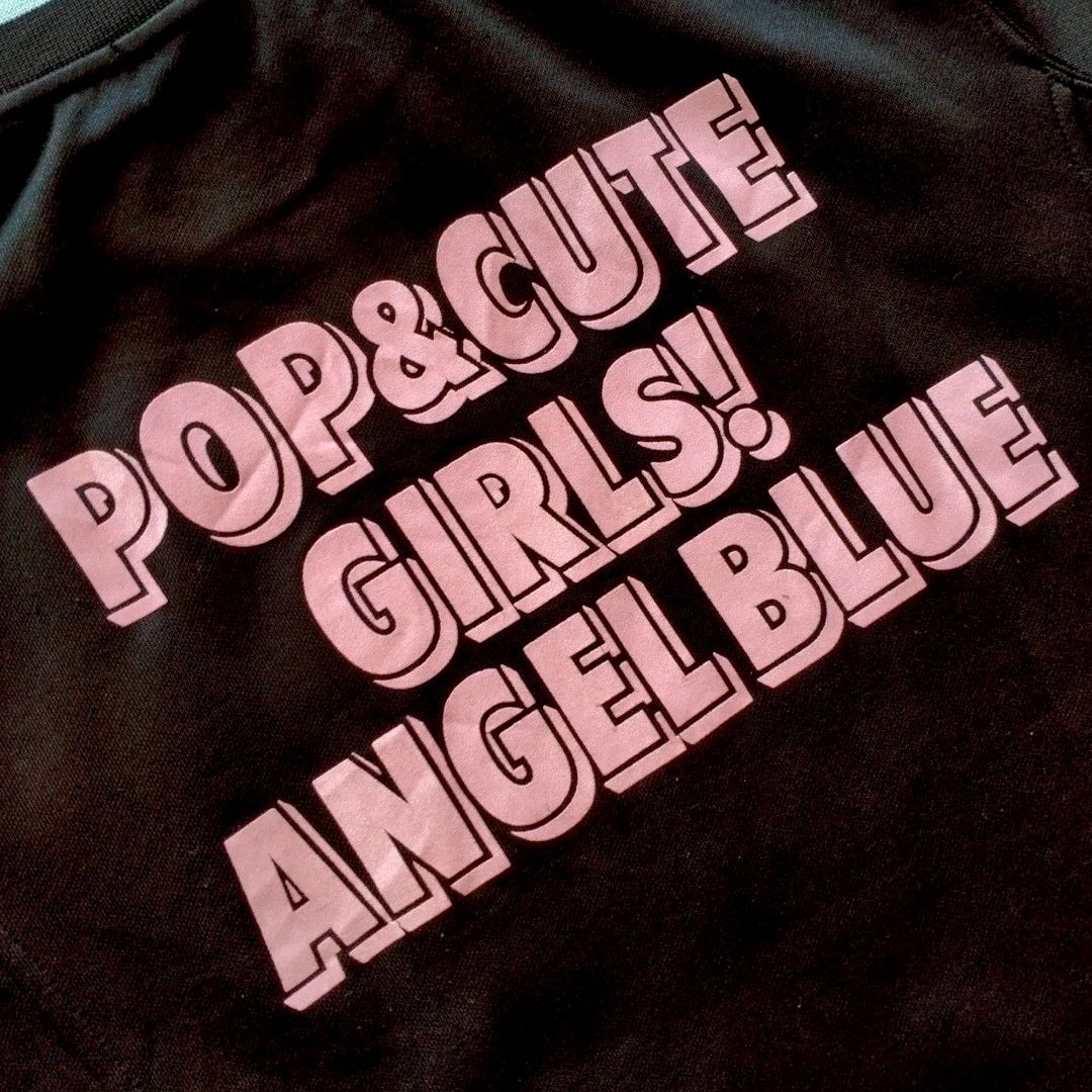 Y2K Angel Blue Japan S/S ZipUp Jacket, Fesyen Wanita, Pakaian Wanita