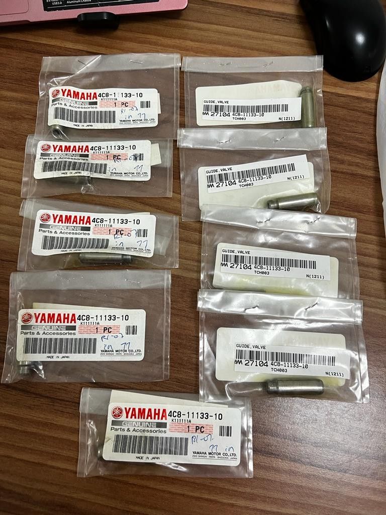 Yamaha R1 Valve Guide 4C8-11133-10, Motorcycles, Motorcycle Accessories ...