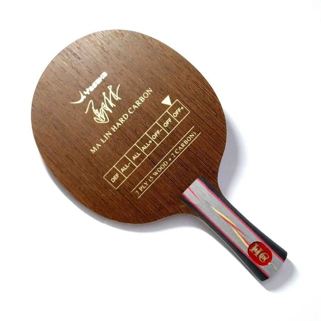 Yasaka Ma Lin Hard Carbon FL ping pong table tennis blade, Sports