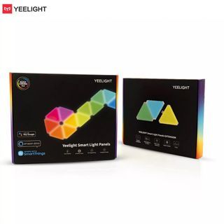 Yeelight Smart LED Light Panels | RGB Light Panel | WiFi for Smart Control |  Razer Chroma | Music Sync
