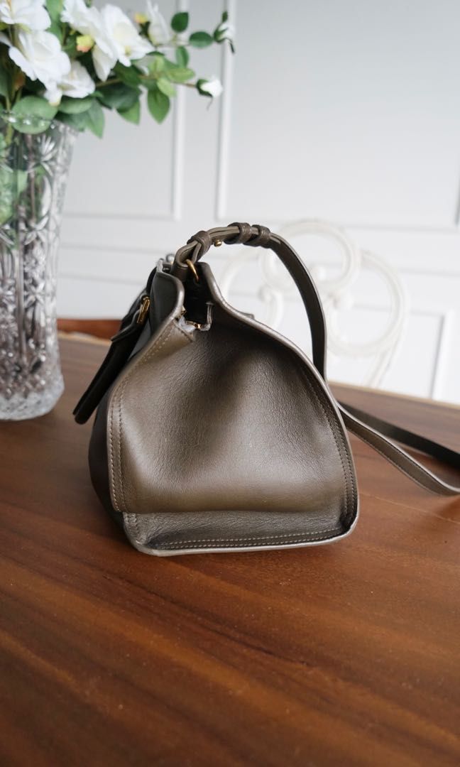 Ysl olive green bag best sale