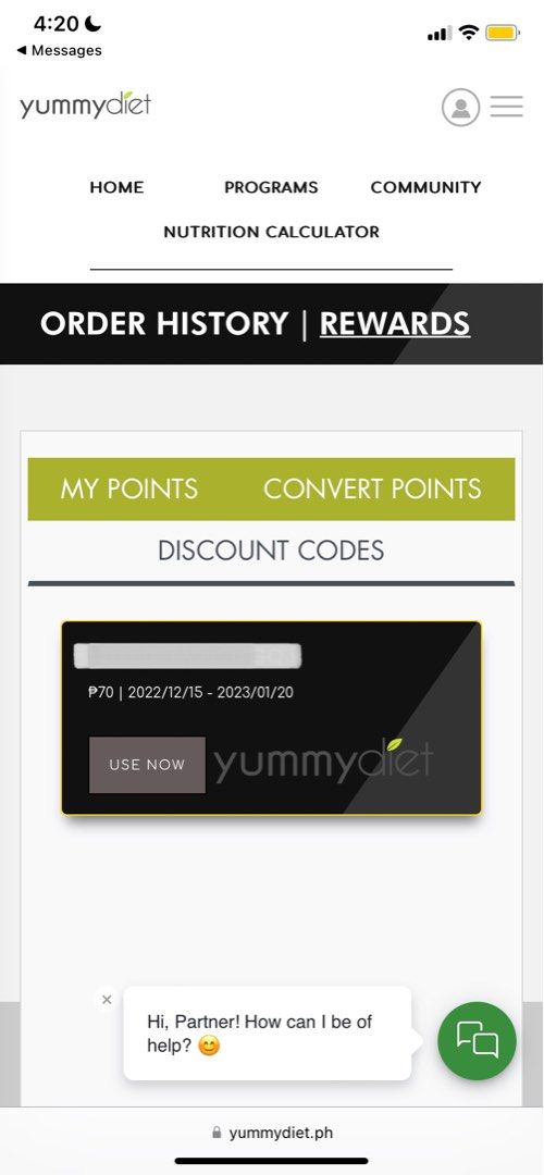 Yummy Diet Voucher Use first, pay later, Food & Drinks, Other Food