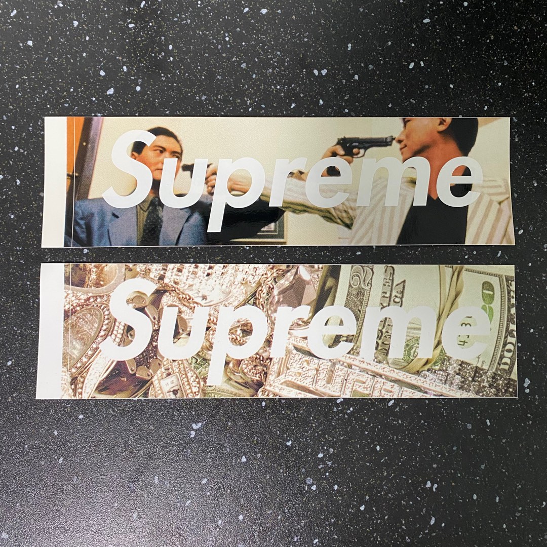 Supreme Money 'Bling' Box Logo Sticker - SS20 - US