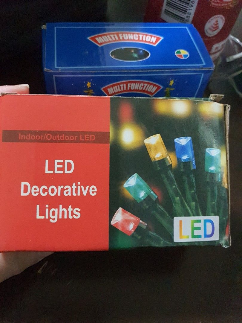 10M warm led decorative lights (2 pin plug), Furniture & Home Living