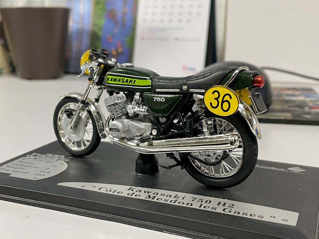 1974 Kawasaki H2 750 1 18 Hobbies Toys Collectibles