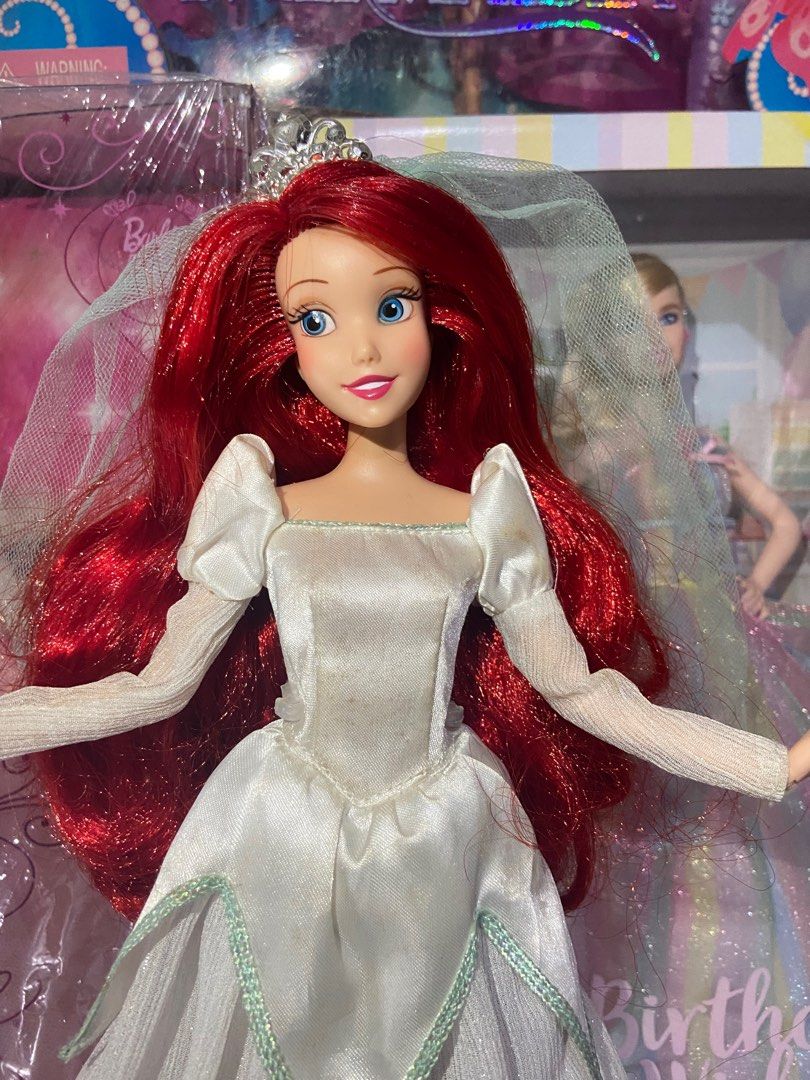 2021 Ariel Disney Store Wedding Doll Little Mermaid