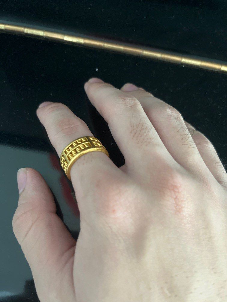 Goldheart Platinum V-shaped Ring (96950) | Shopee Singapore