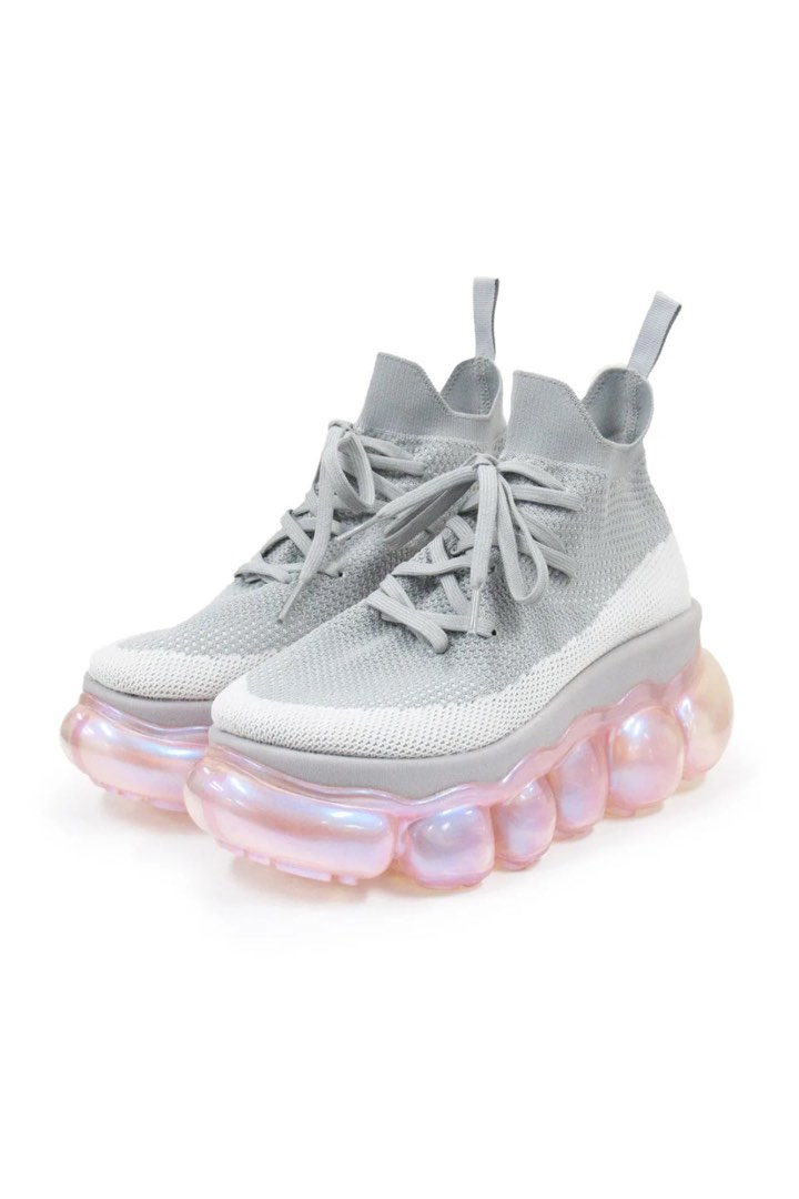日本潮牌MIKIOSAKABE ”Jewelry“ High Shoes / AuroraPink Pinkgray 