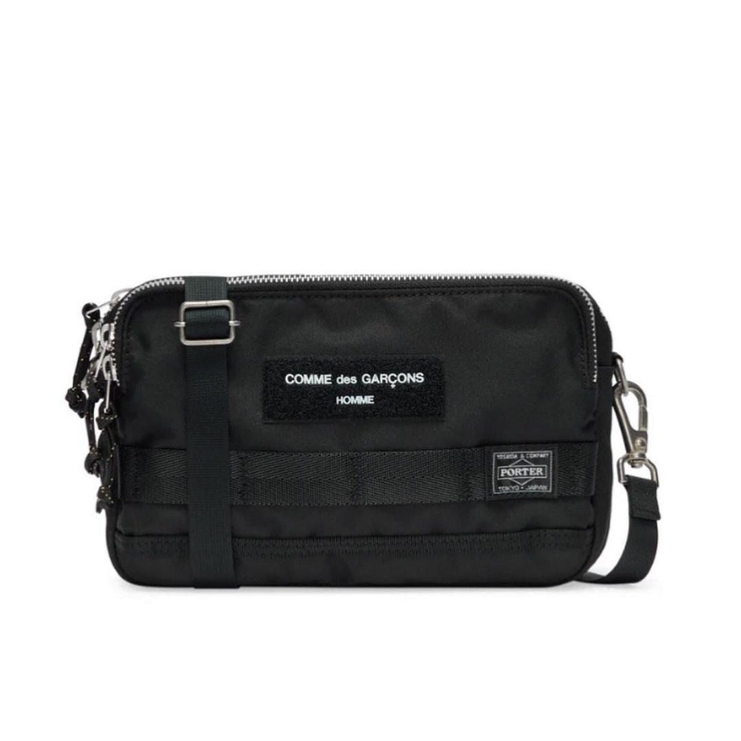 全新COMME DES GARÇONS HOMME X PORTER SIDE BAG BLACK (MADE IN JAPAN