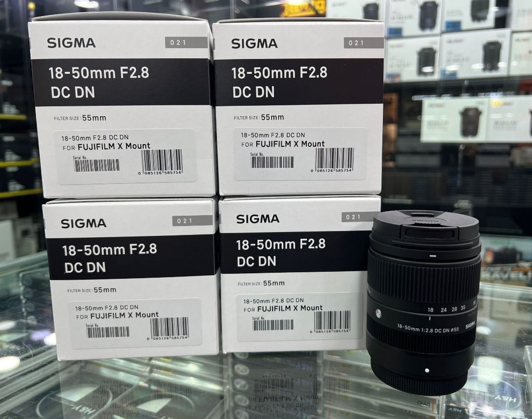 全新Sigma 18-50mm f/2.8 DC DN Contemporary Lens for FUJIFILM X XF