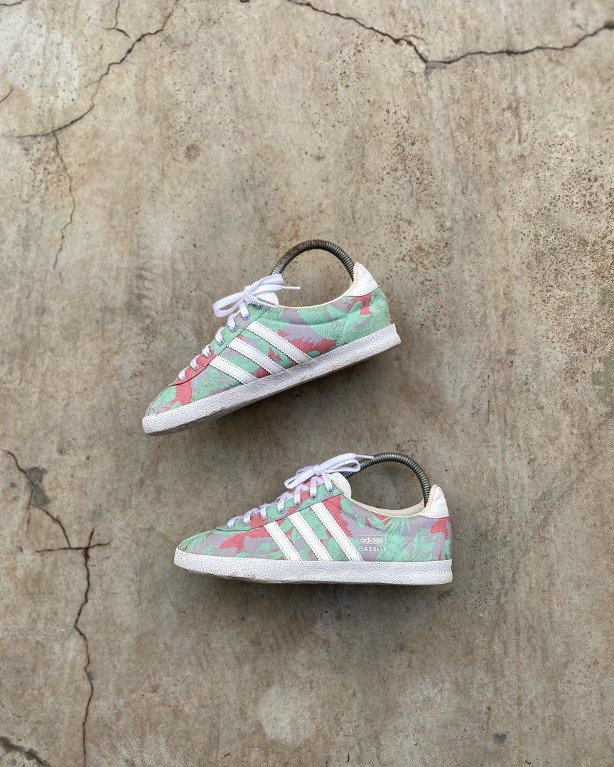Adidas gazelle shop floral print